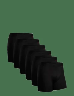 Danish Endurance Sports Trunks 6 Pack - Kalsonger BLACK Best