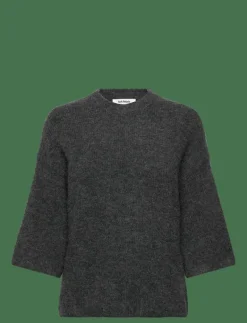 Soft Rebels SRHema Knit - Stickat DARK GREY MELANGE Discount