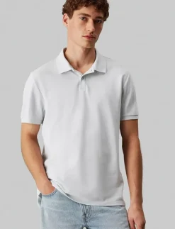 Calvin Klein Jeans SS CASUAL PIQUE CLASSIC POLO - Kortärmade pikéer PLEIN AIR