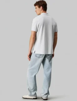 Calvin Klein Jeans SS CASUAL PIQUE CLASSIC POLO - Kortärmade pikéer PLEIN AIR