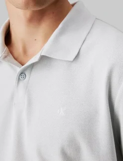 Calvin Klein Jeans SS CASUAL PIQUE CLASSIC POLO - Kortärmade pikéer PLEIN AIR