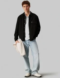 Calvin Klein Jeans SS CASUAL PIQUE CLASSIC POLO - Kortärmade pikéer PLEIN AIR