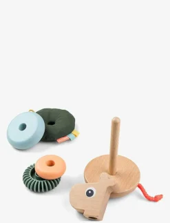 Done by Deer Stacking tower Raffi - Stapelbara klossar COLOUR MIX Sale