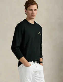 Standard Fit Logo Jersey T-Shirt - Långärmade t-shirts|Polo Ralph Lauren Hot