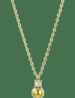 Bud to rose Stella Bead Necklace Silver - Halsband med hänge GOLD Online