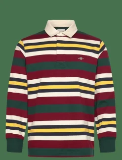 STRIPED HEAVY RUGGER - Långärmade pikéer|GANT Hot