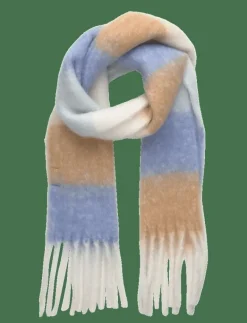 Striped knit scarf - Halsdukar|Mango Hot