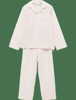 Striped long pyjamas - Set|Mango