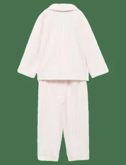 Striped long pyjamas - Set|Mango Outlet