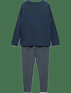Striped long pyjamas - Set|Mango New