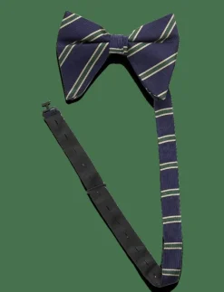 Striped Oversized Bow Tie - Flugor|AN IVY Clearance