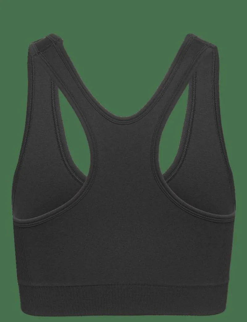 Björn Borg STUDIO LOW SEAMLESS BRA - Sport BH:ar BLACK BEAUTY New
