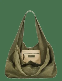 Becksöndergaard Suede Dalliea Bag - Totes ARMY Clearance