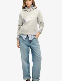 SUPER ATHLETICS HOOD - Huvtröjor|Superdry Outlet