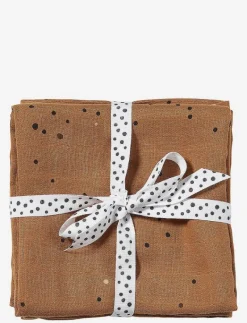 Done by Deer Swaddle 2-pack Dreamy dots - Muslinfiltar MUSTARD Clearance