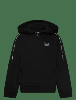 EA7 SWEATSHIRT - Huvtröjor BLACK Clearance