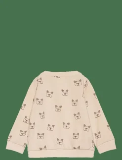 Minymo Sweatshirt LS AOP - Sweatshirts SANDSHELL