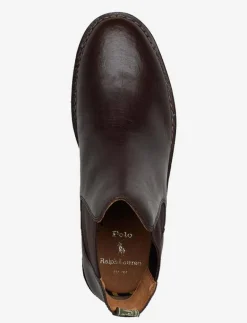 Polo Ralph Lauren Talan Leather Chelsea Boot - Chelsea boots POLO BROWN Hot