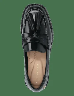 TASSEL SQUARISH TOE LTHR LOAFER - Platta skor|Tommy Hilfiger Online