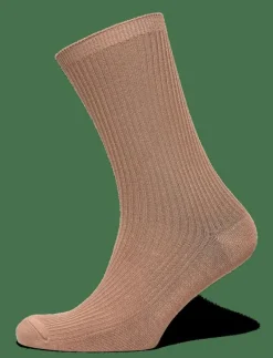 Becksöndergaard Telma Solid Sock - Sockor PRALINE BROWN New