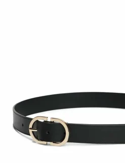 Tommy Hilfiger TH FEMININE OVAL 2.5 - Skärp BLACK Sale