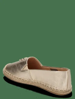 TH LOGO METALLIC LEATHER ESPAD - Platta espadriller|Tommy Hilfiger Hot