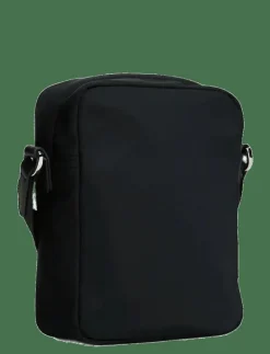 Tommy Hilfiger TH NYLON MINI REPORTER - Axelväskor BLACK Hot