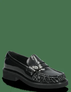 TH SQUARE TOE ABRASIVATO LOAFER - Platta skor|Tommy Hilfiger
