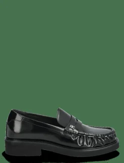 TH SQUARE TOE ABRASIVATO LOAFER - Platta skor|Tommy Hilfiger