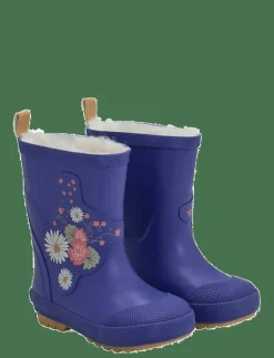CeLaVi Thermal wellies w. lining - Fodrade Gummistövlar SKIPPER BLUE