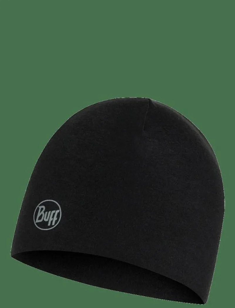 BUFF THERMONET HAT - Mössor SOLID BLACK New