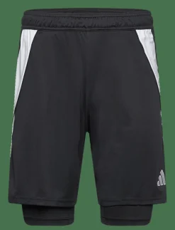 adidas Performance TIRO24 TRSH2IN1 - Träningsshorts BLACK/WHITE Discount