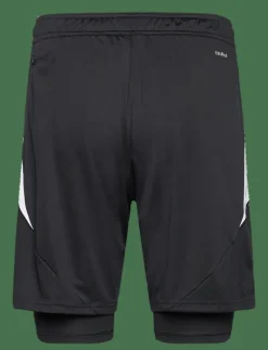 adidas Performance TIRO24 TRSH2IN1 - Träningsshorts BLACK/WHITE Discount