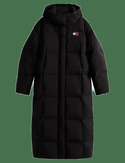 TJW ALASKA GRID DWN MXI COAT EXT - Dunkappor|Tommy Jeans Hot