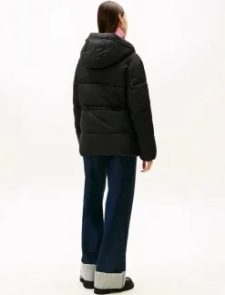 TJW HOODED MIDI PUFFER JACKET - Dun- & vadderade jackor|Tommy Jeans New