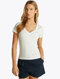 TJW 2PACK V-NECK TEE - T-shirts|Tommy Jeans