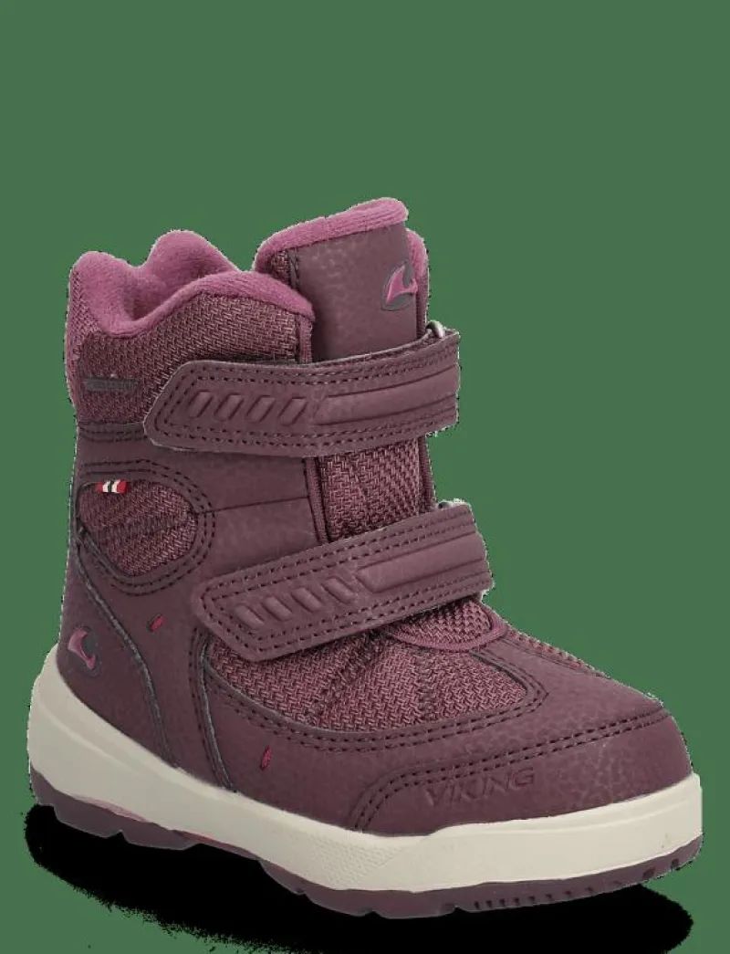 Viking Toasty Warm WP - Vinterstövlar WINE/BURGUNDY New