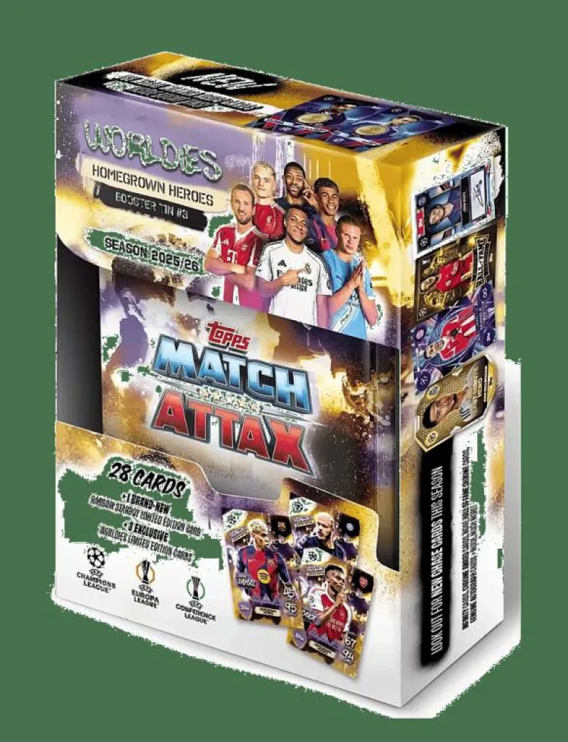 CHAMPIONS LEAGUE BOOSTER TIN ASS - Samlarkort|Topps Match Attax Online