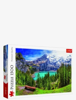 1500 BIT LAKE OESCHINEN, ALPS - Klassiska pussel|Trefl Best
