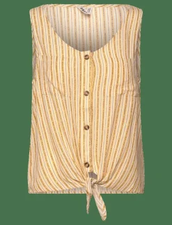 Roxy TROPICAL HILL STRIPE - T-Shirts EGRET SURF TRIP STRIPE Outlet