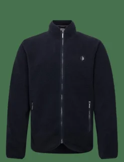 TROY REG ZI USPA M FLEECE - Mellanlager|U.S. Polo Assn. Online