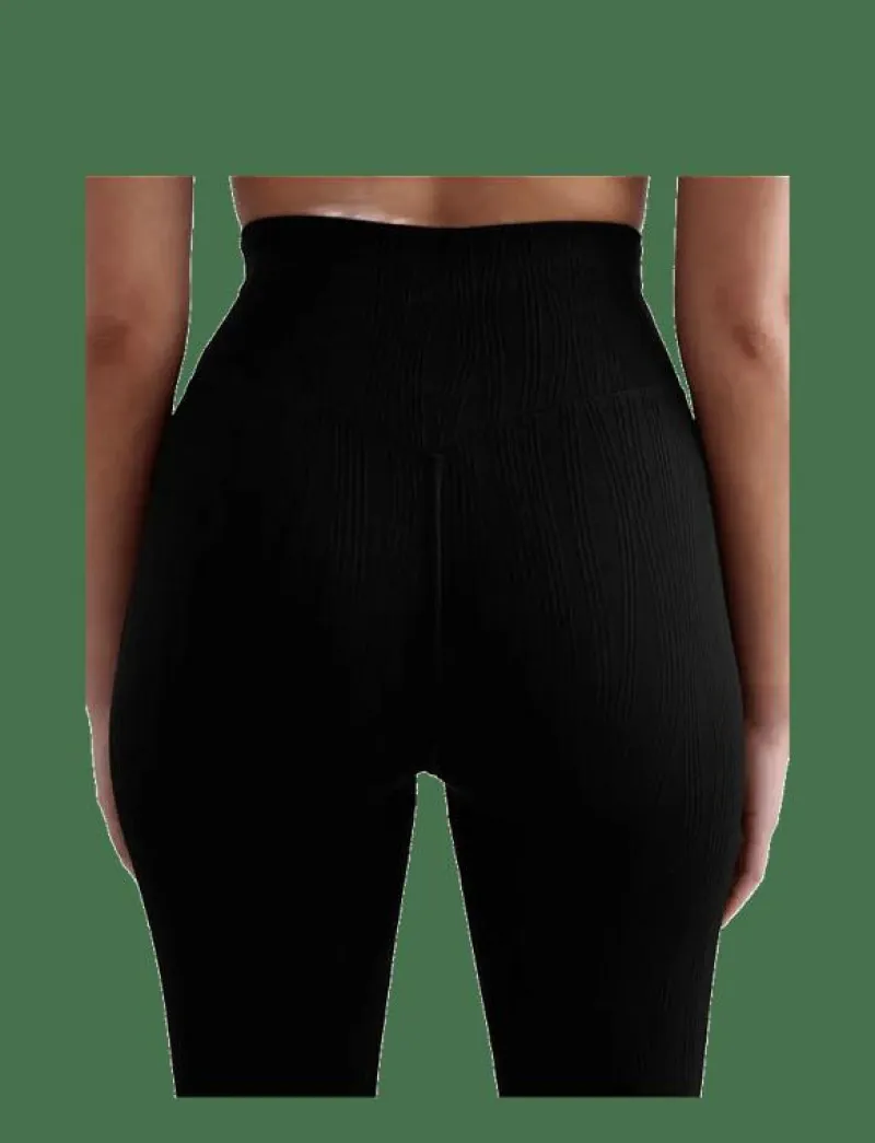 aim´n Tulip Flare Tights - Byxor BLACK