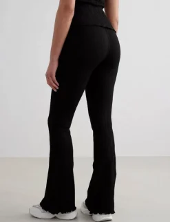 aim´n Tulip Flare Tights - Byxor BLACK