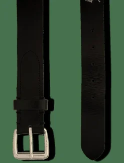 Polo Ralph Lauren Tumbled Leather Belt - Skärp BLACK Online