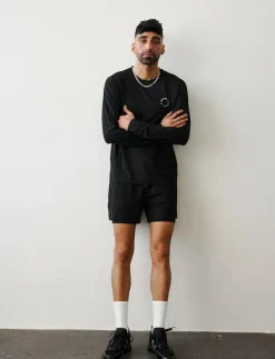 7 DAYS Active Two-in-One Shorts - Träningsshorts 001 BLACK Discount