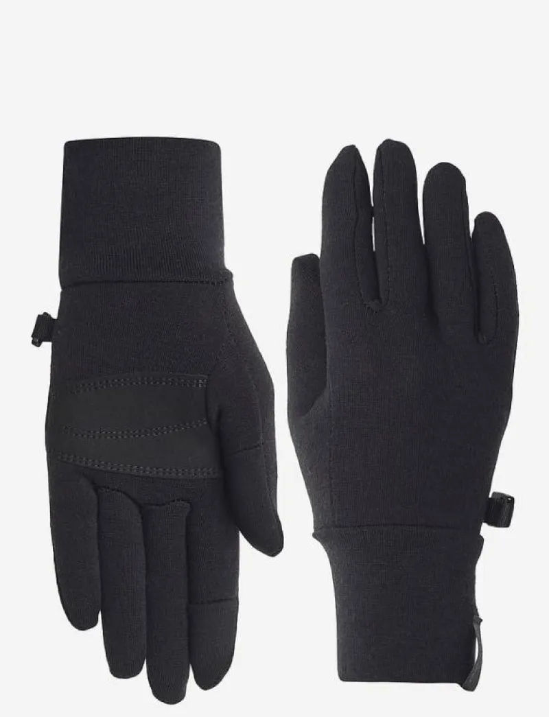 Icebreaker U Sierra Gloves - Fingervantar BLACK Clearance