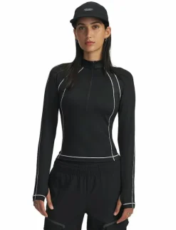 Under Armour UA ColdGear Novelty 1/2 Zip - Långärmade tröjor BLACK Clearance