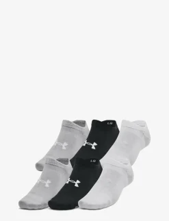 Under Armour UA Essential No Show 6pk - Strumpor BLACK Sale