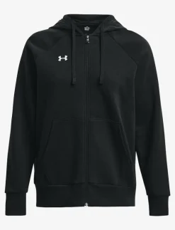 Under Armour UA Rival Fleece FZ Hoodie - Huvtröjor BLACK Discount