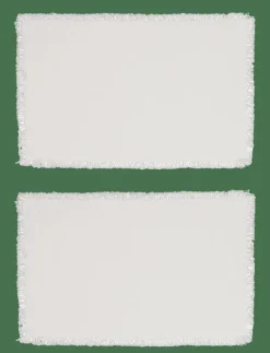 Noble House UNDERLÄGG ANDERS 2-P VIT 30x45 - Servering OFFWHITE Clearance